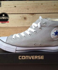 Home 99 Ảnh Đại Diện Converse Classic Ghi Xám Cao Cổ