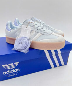 Home 56 giay adidas samba mau trang xanh 1