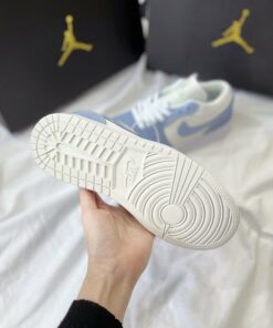 Home 44 Giày Air Jordan 1 Sail Light Blue White Rep 1 1 đẹp & Chất